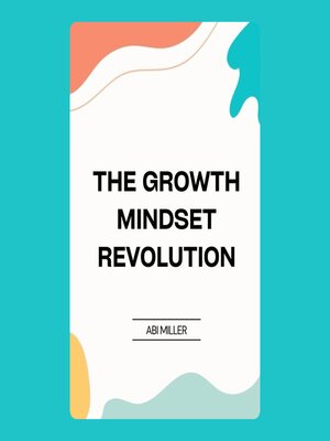 cover image of The Growth Mindset Revolution